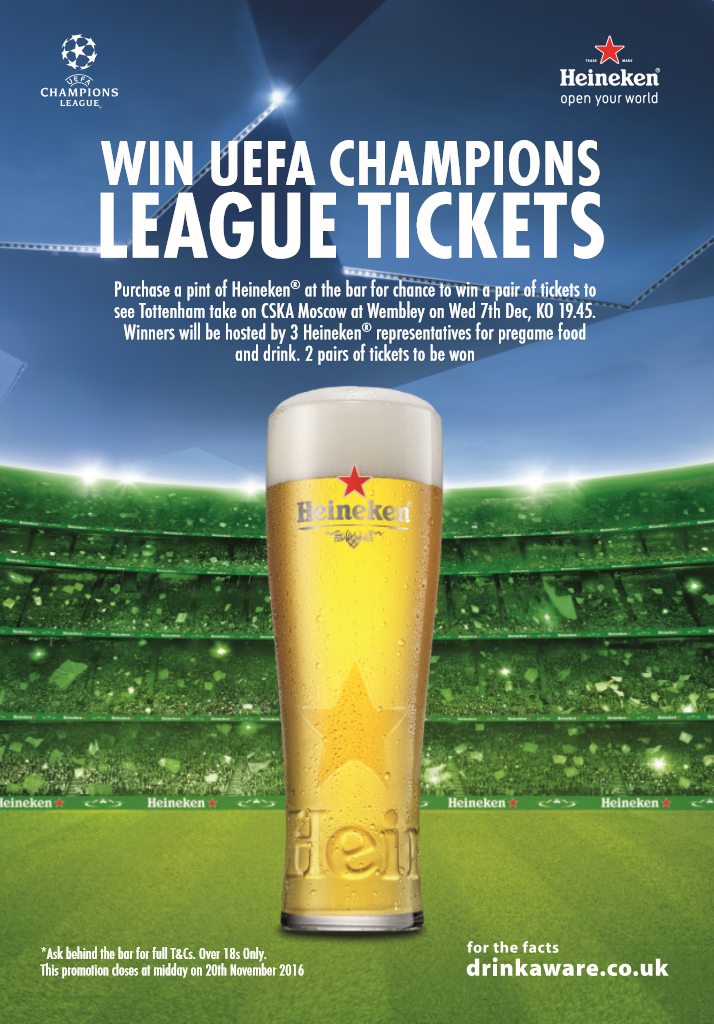 WIN UEFA Champions League Tickets With 